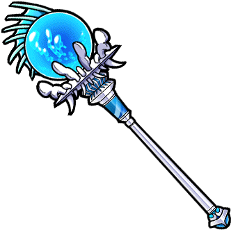 Gear Moses Arcane Staff Render - Staffs Gear Unison League (380x380), Png Download