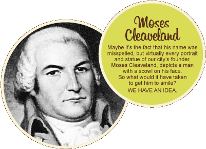 Maybe It's The Fact That His Name Was Misspelled, But - Moses Cleaveland (423x357), Png Download