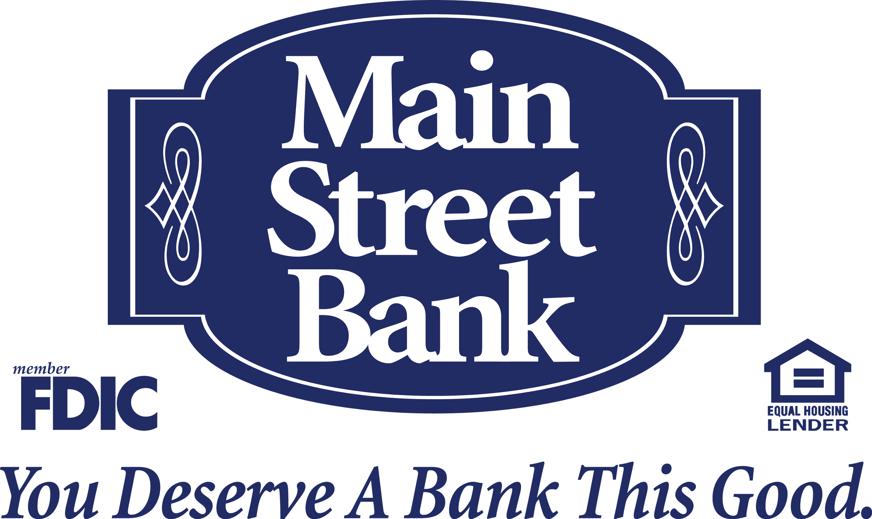 8 Main Street Bank - Main Street Bank Logo (3016x1795), Png Download
