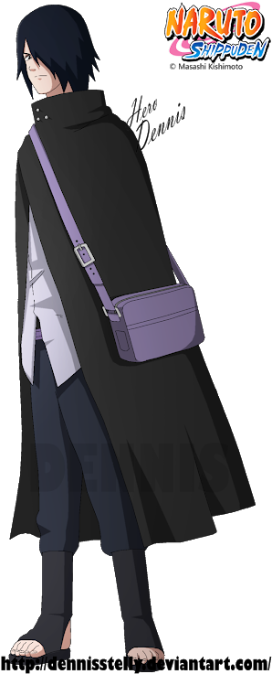 Adult Sasuke Full Body (300x750), Png Download