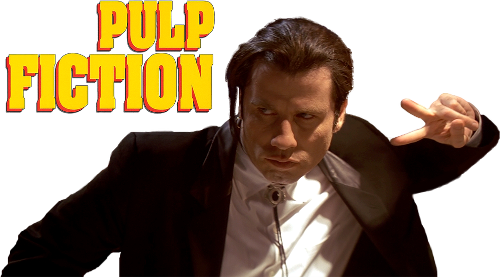 Pulp Fiction Image - Pulp Fiction No Background (1000x562), Png Download