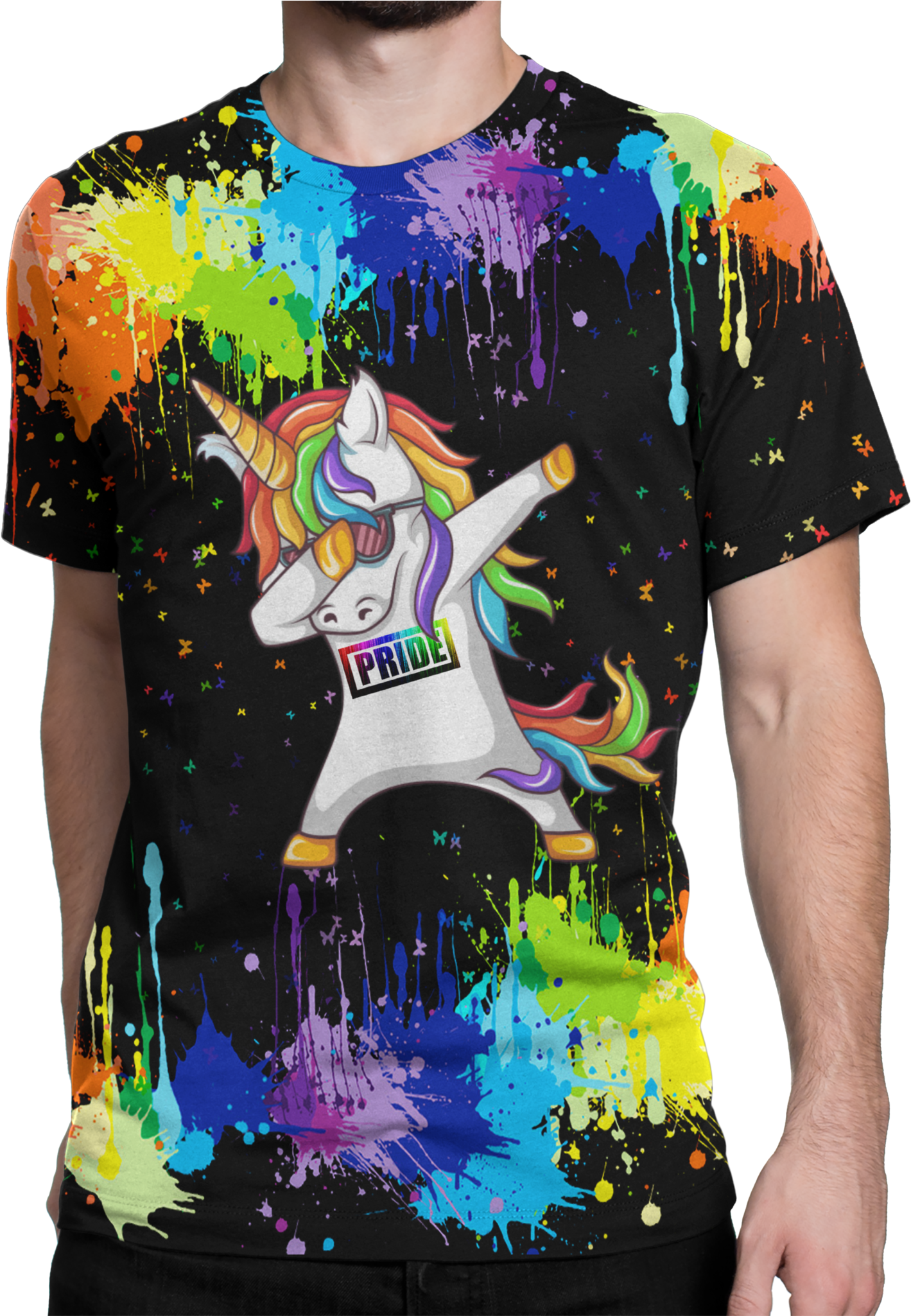 Dabbing Unicorn - Abstergo T Shirt (2048x2048), Png Download