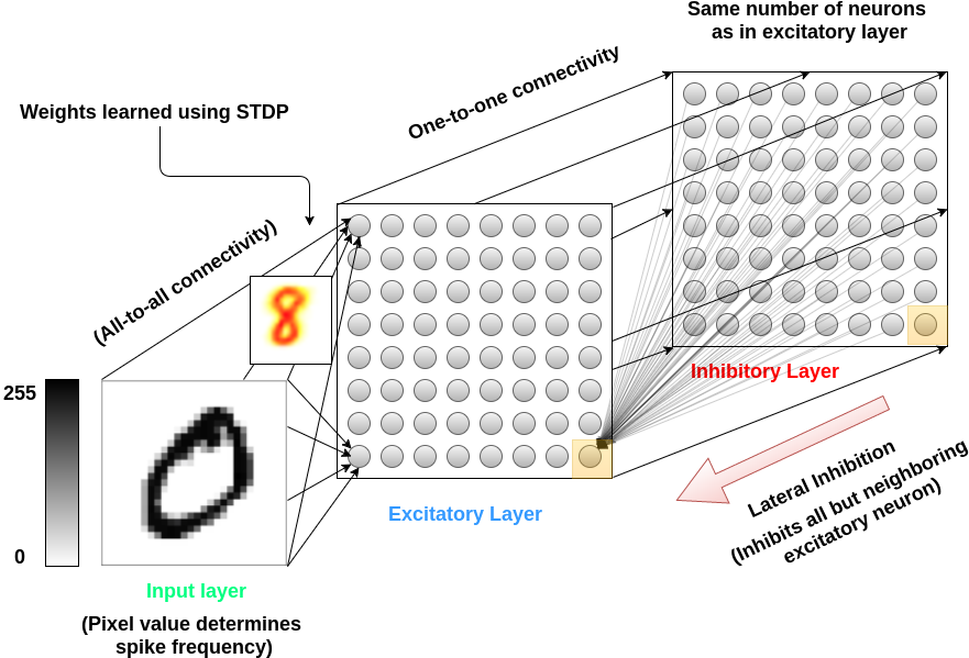 Spiking Neural Network Architecture - Spiking Neural Network Poisson (905x611), Png Download