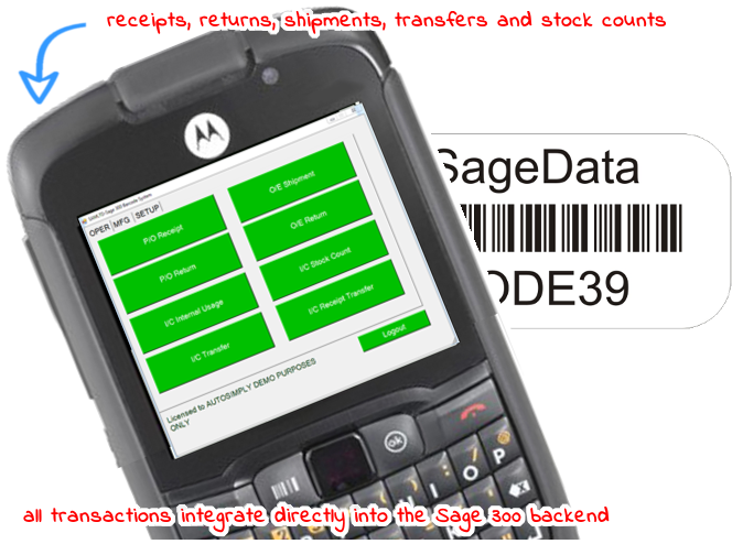Sage 300 Barcode Inventory Allows You To Better Track - Sage 300 (740x500), Png Download