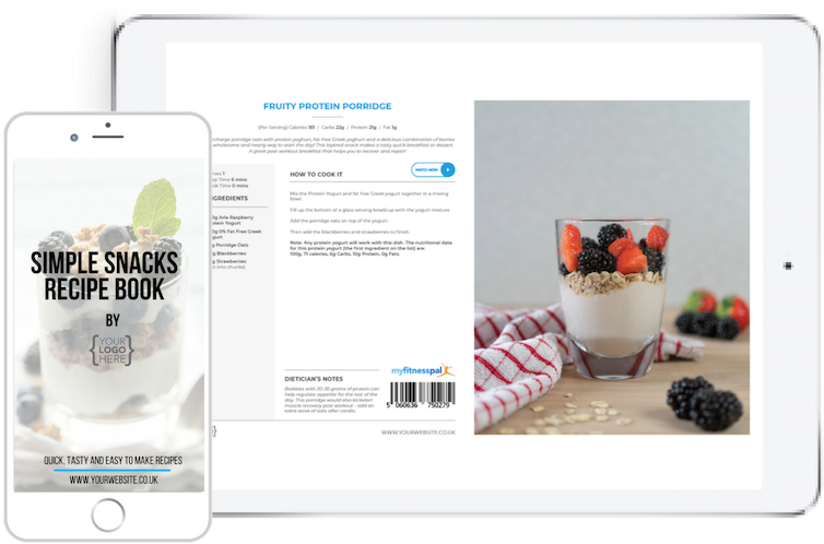 The Recipes Within Each Book All Come With My Fitness - Berry (812x593), Png Download