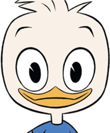 Dewey Duck (472x467), Png Download