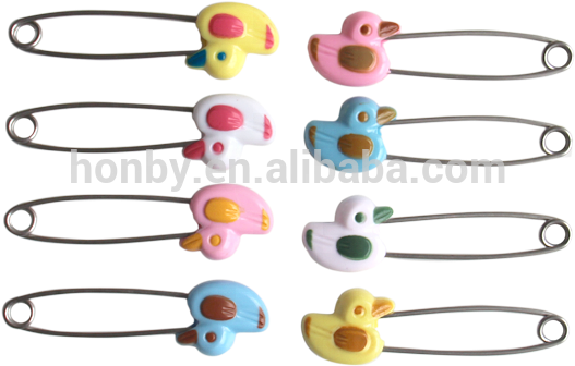 Modern Design 80mm Duck Head Stainless Steel Safety - Earrings (800x800), Png Download