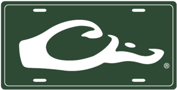 Drake Duck Head License Plate Dw80122 - South Carolina Eqwader 1/4 Zip (371x480), Png Download
