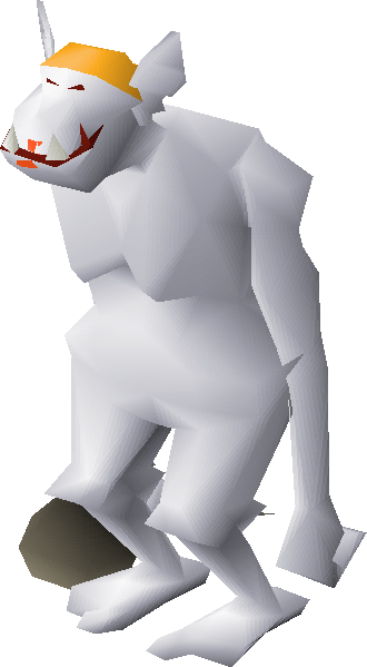 Ice Troll Female - Ice Troll Osrs (330x599), Png Download