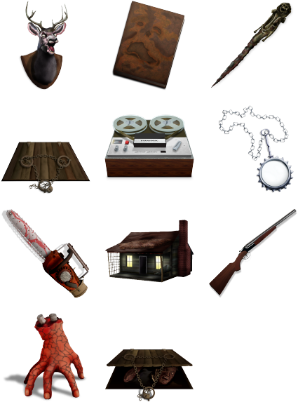 Search - Evil Dead Chainsaw Vector (444x592), Png Download