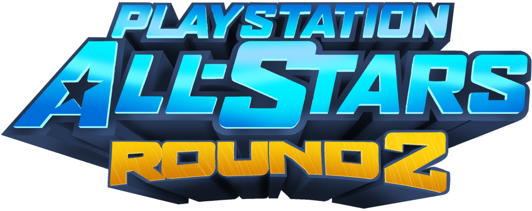 Playstation All Stars Round 2 Fan Made Logo By Playstation - Playstation All-star Battle Royale Playstation 3 Ps3 (1201x664), Png Download