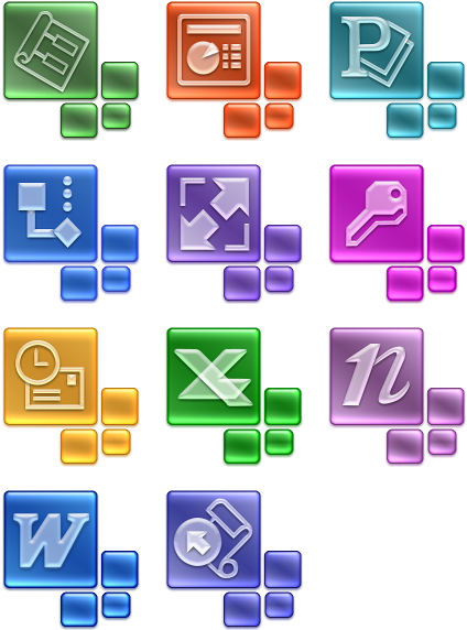 Search - Microsoft Office 2003 Icons (444x592), Png Download