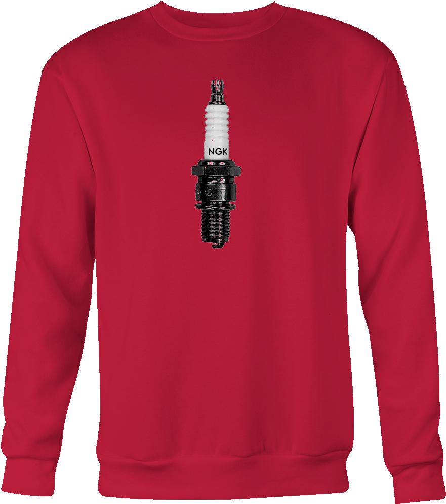 Ash Vs Evil Dead Pablo Spark Plug Ngk R Sweatshirt - T-shirt (1000x1000), Png Download