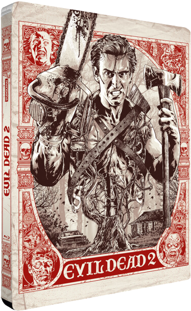 Available For Preorder Sunday July 22 At 6pm Uk From - Evil Dead 2 4k Steelbook (382x613), Png Download