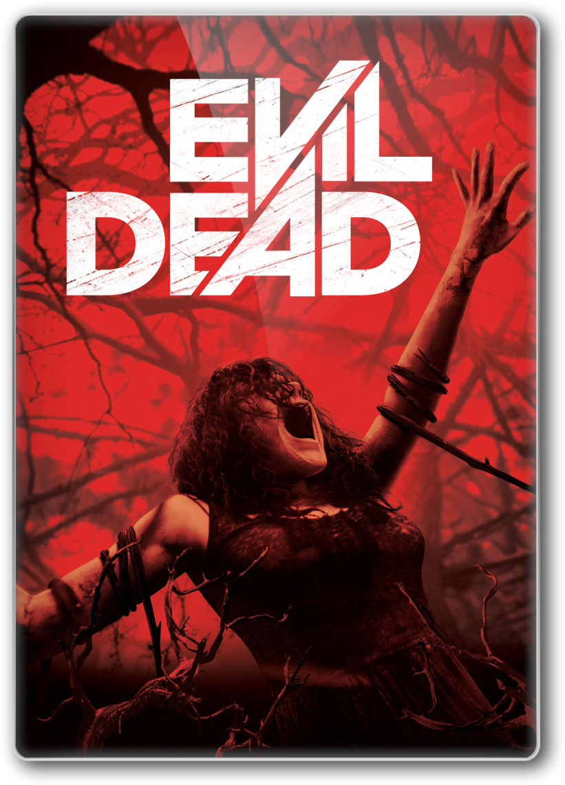 Evil Dead 720p Bluray X264 Dual Audio [hindi Dd5 - Evil Dead 2013 Movie Poster (848x1172), Png Download