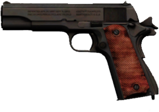 Colt 1911 (1200x429), Png Download