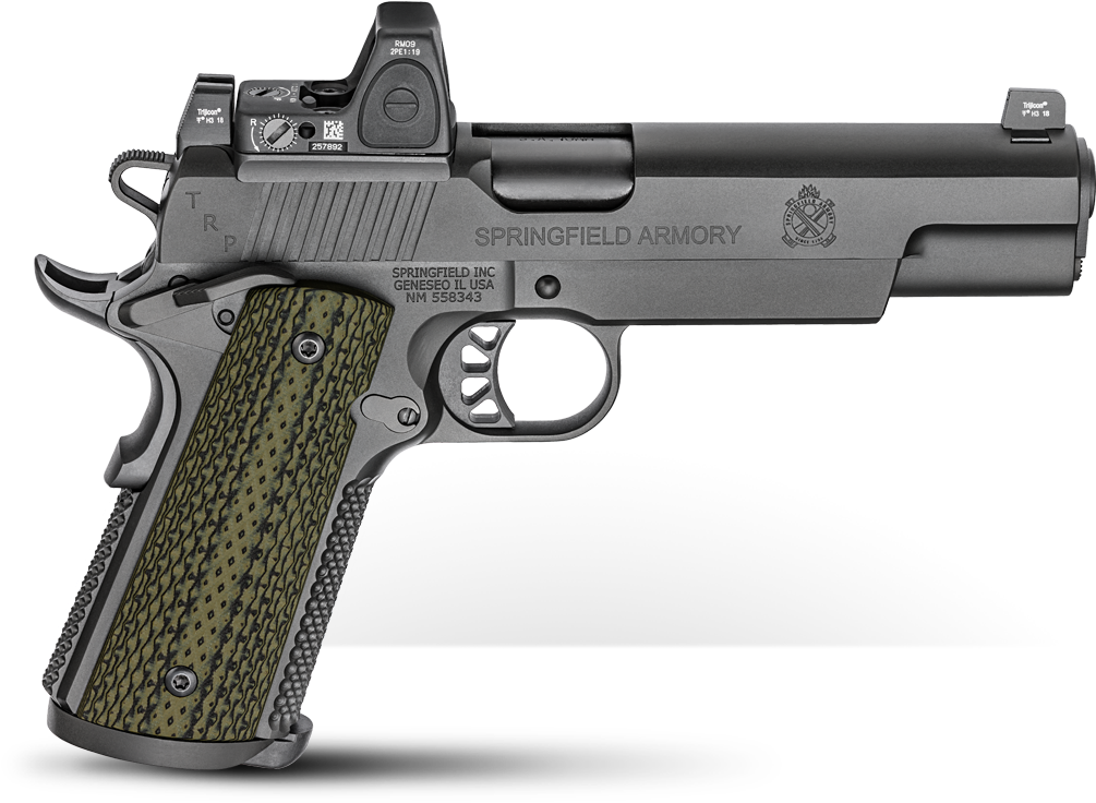 1911 Trp 10mm Rmr Model - Springfield Armory Rmr 10mm (1260x802), Png Download