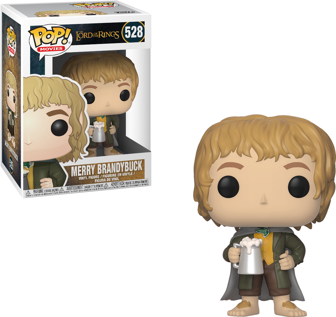 Lord Of The Rings Merry Funko Pop Vinyl - Lord Of The Rings Pop (1300x1300), Png Download