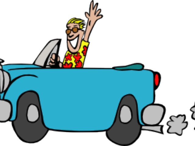 Driver Clipart Transparent Background - Car Clipart (640x480), Png Download