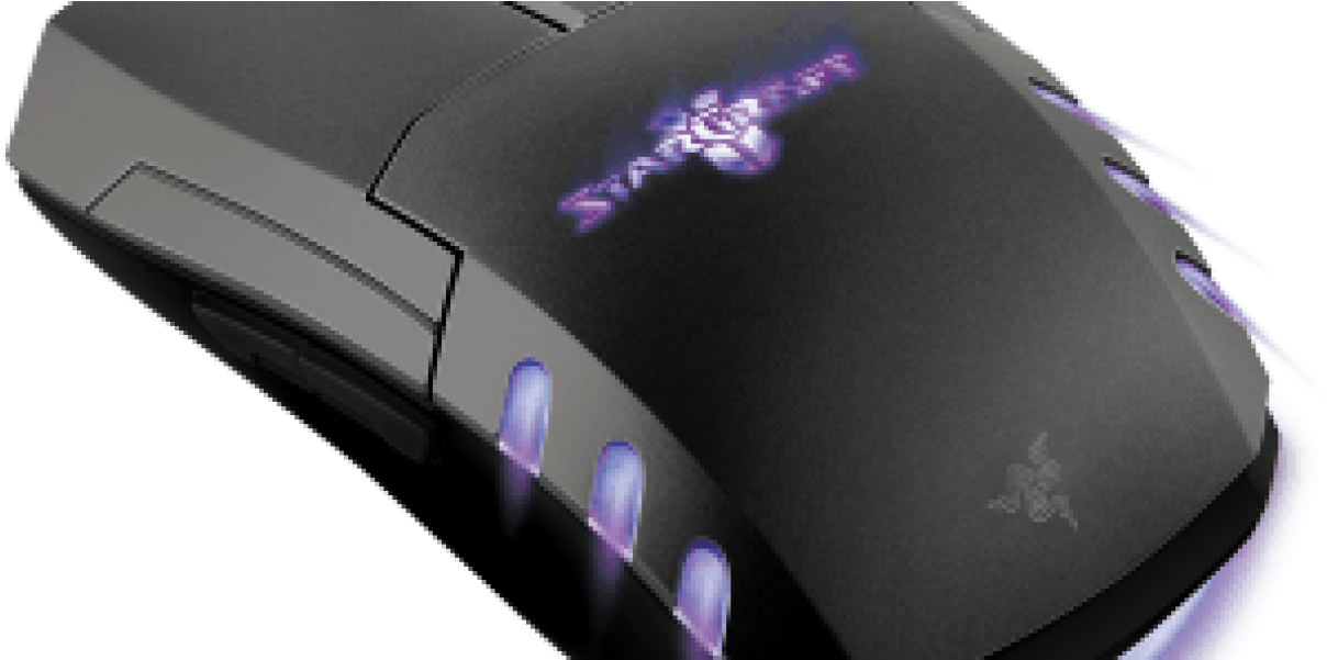 Razer Re-launch Starcraft Ii Peripherals - Razer Spectre Starcraft Ii - Mouse - Mac/pc (1620x600), Png Download