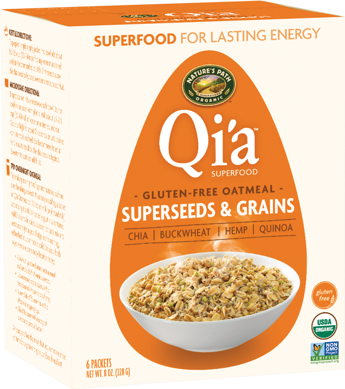Qia Gluten Free Oatmeal (720x960), Png Download