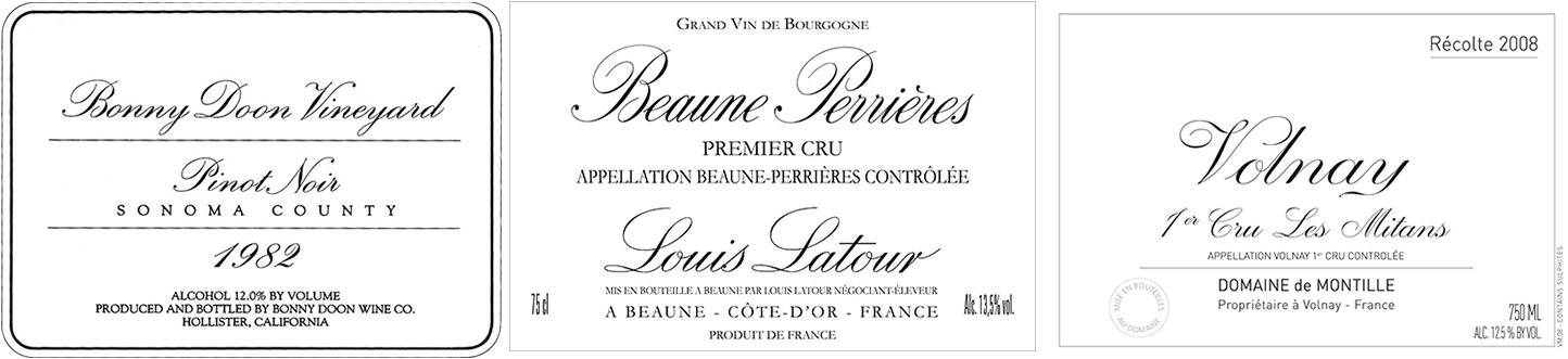 Original Bdv Pinot Noir Label, Louis Latour And De - Louis Latour - Chassagne-montrachet Blanc 2014 (750ml) (1469x345), Png Download