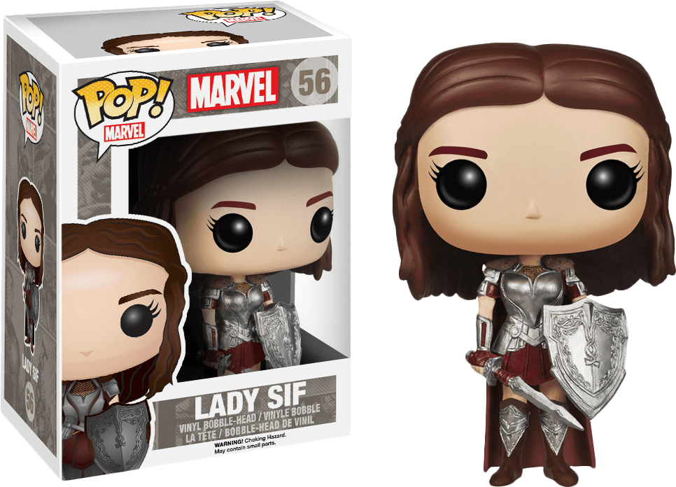 Lady Sif Marvel Thor Funko Pop Vinyl - Lady Sif Pop (966x696), Png Download