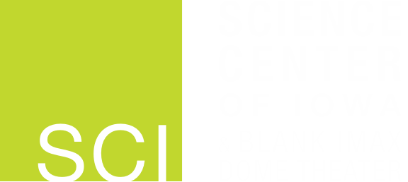 Connect With Sci - Science Center Of Iowa (576x258), Png Download