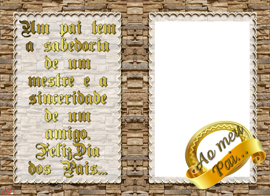 Molduras Dia Dos Pais P/ Fotos - Galinha Pintadinha (530x384), Png Download