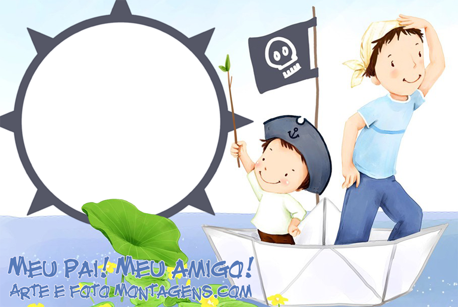 Dia Dos Pais Pirata - Father Son Conversation Story (898x602), Png Download