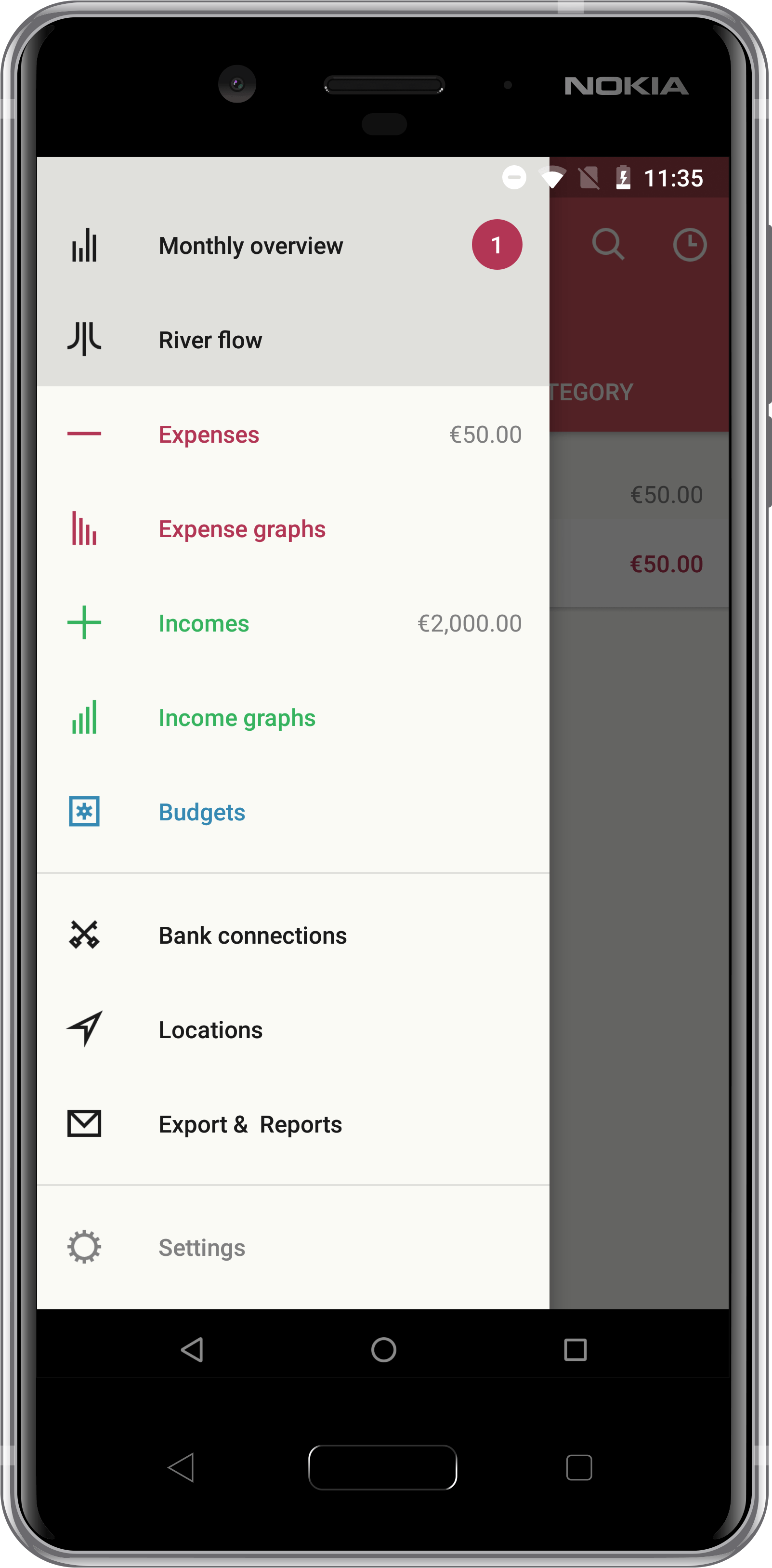 The Number Of Notifications Requiring Your Attention - Drop Down On Ios (1800x3600), Png Download
