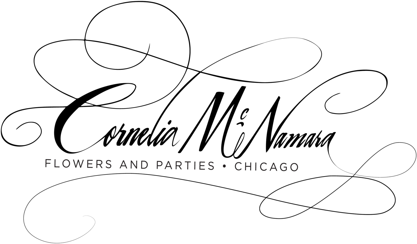 - Cornelia Mcnamara Flowers - Line Art (1920x1080), Png Download