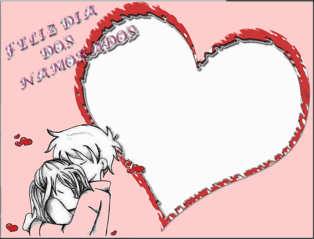 Molduras Para Fotos Namorados Grátis - Sketch Of Love (1024x780), Png Download