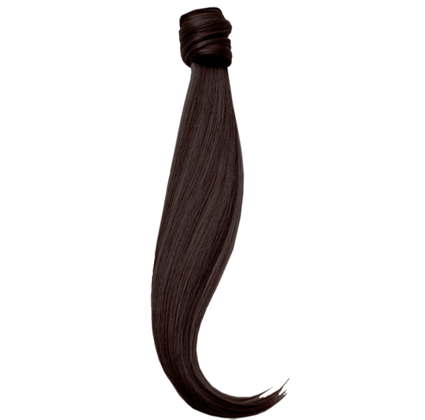 Brown Ponytail Png (600x600), Png Download