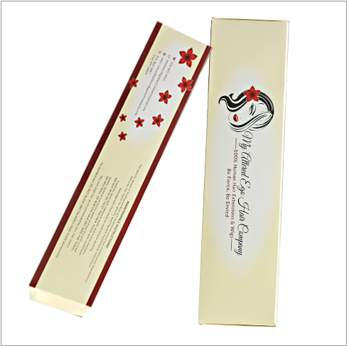 Custom Hair Extension Boxes - Hair Extensions Boxes Transparent Png (500x500), Png Download