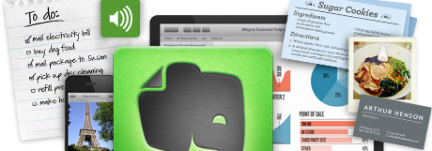 Start Procrastination Week With 3 More Ways To Organize - Evernote (843x295), Png Download