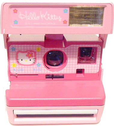 Yebbi-gongju Tumblr Transparent Camera - Hello Kitty (500x500), Png Download