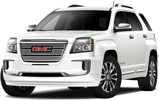 Gmc Terrain - 2016 Gmc Acadia Denali Png (650x337), Png Download