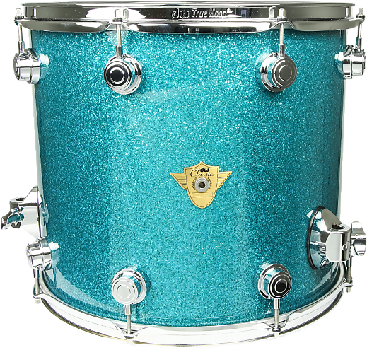 Dw Classics Series 22" Bass Drum - Dw Drums Dw Classics Series 22" Bass Drum - Teal Glass (620x620), Png Download