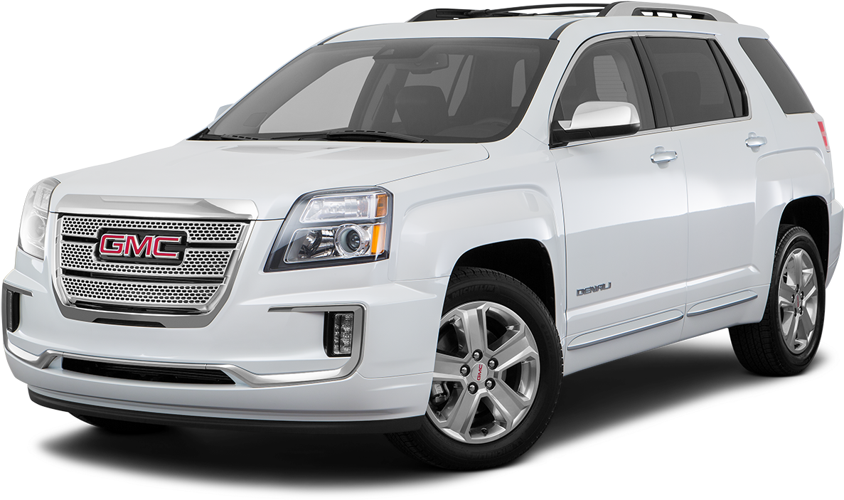 Gmc Terrain - White 2016 Gmc Terrain (1280x1890), Png Download