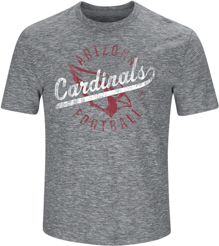 Majestic Hyper Hit Slub Shirt - Minnesota Vikings Grau (500x500), Png Download