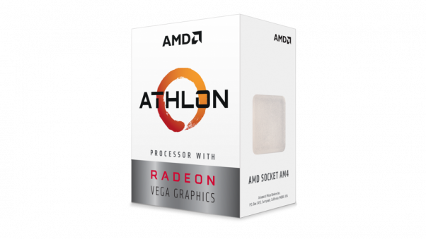 138914 Athlon Pib Left Facing 2 - Amd Athlon Pro 200ge (602x339), Png Download
