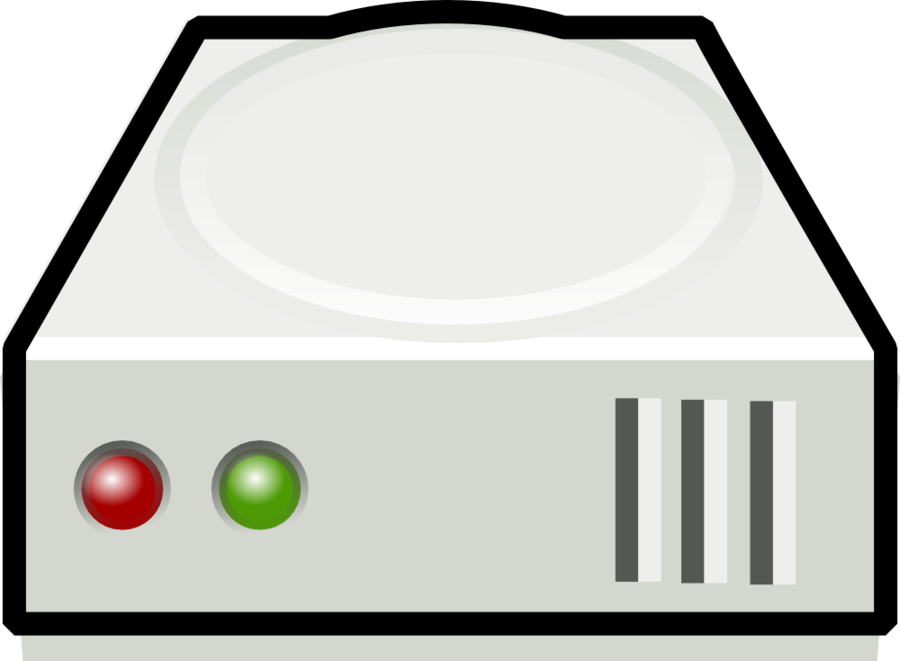 Hard Disk Icon Clipart Hard Drives Computer Icons Clip - Hard Drive Clipart (900x661), Png Download