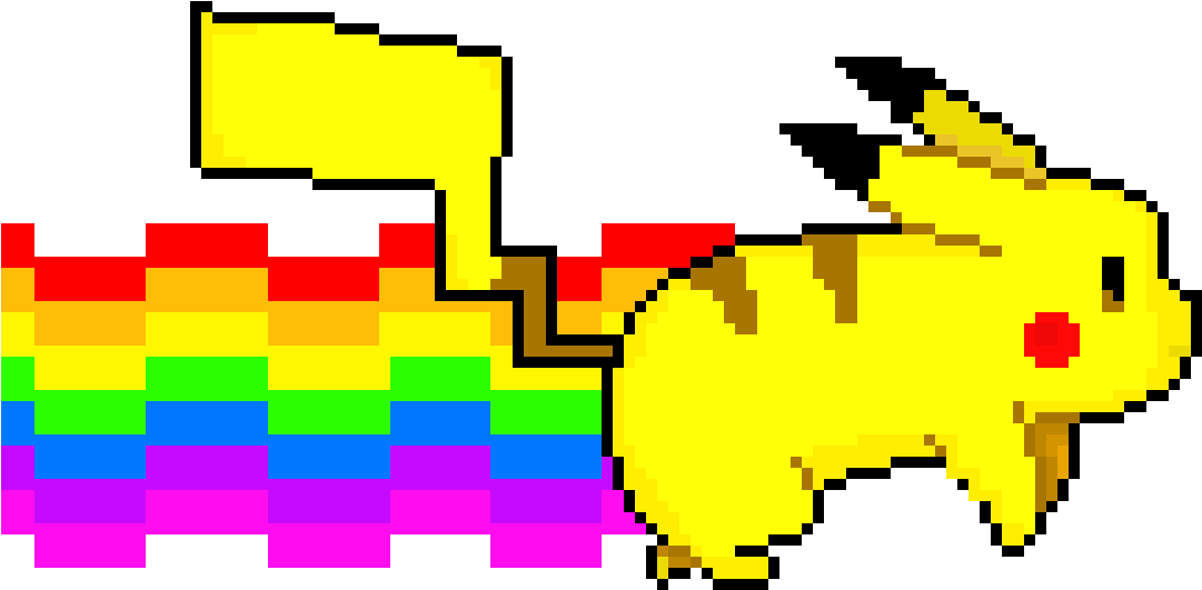 Nyan Pikachu (1170x620), Png Download