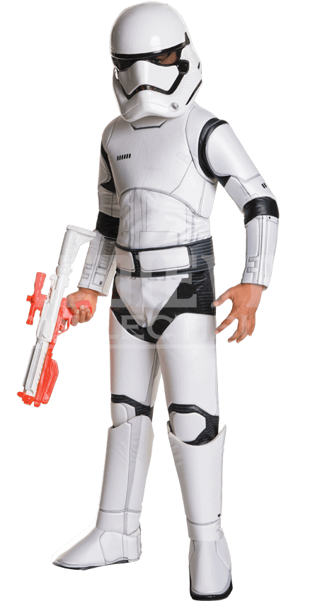 Kids Stormtrooper Super Deluxe Costume - Halloween Costumes As Stormtroopers (850x850), Png Download