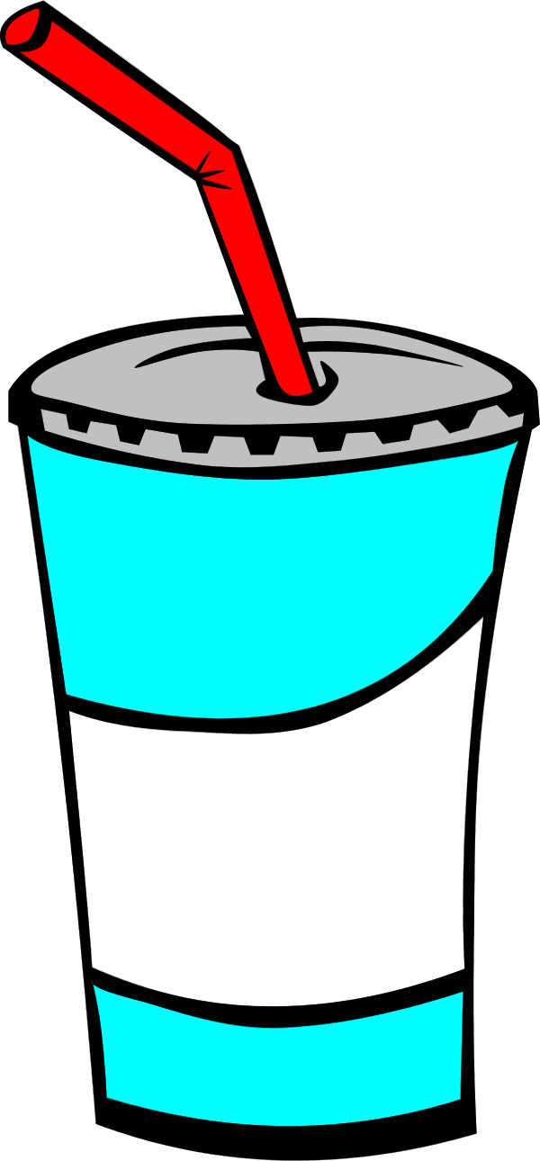 Fast Food Drinks - Drink Clipart (600x1290), Png Download