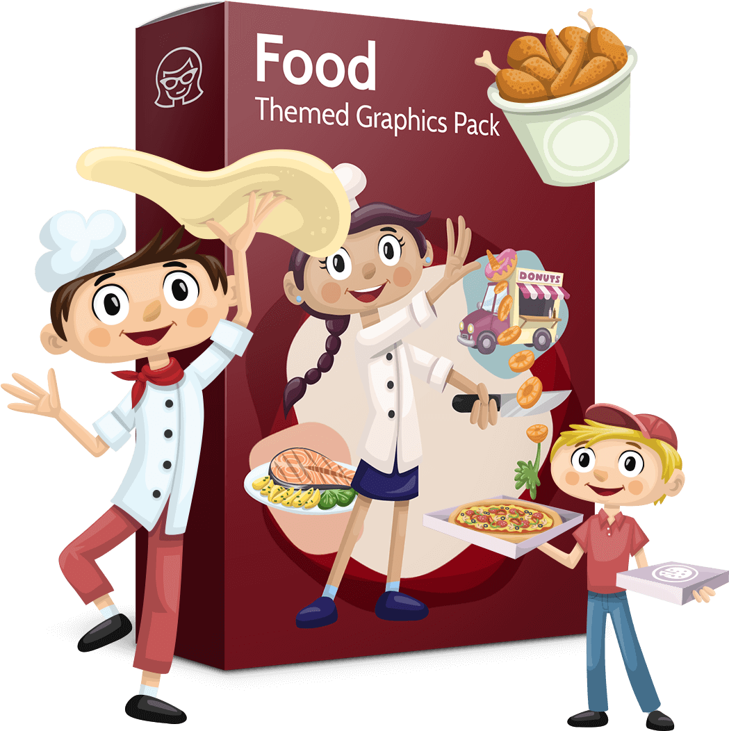 Food Vector Pack - Behance (1048x1106), Png Download