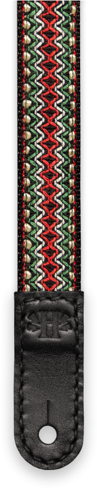 Slim Black Adder Howl Guitar Strap Vintage - Guitar Straps (1000x1000), Png Download