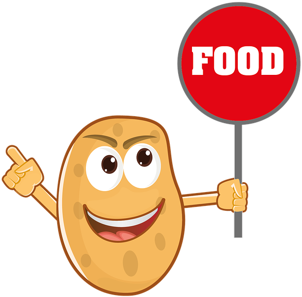 Food Cartoon Images - Potato (960x678), Png Download