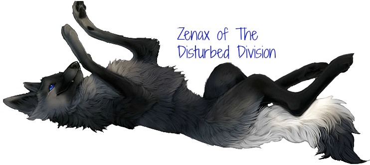 Zenax Tdd Sig - Black Fox With Blue Eyes (748x377), Png Download